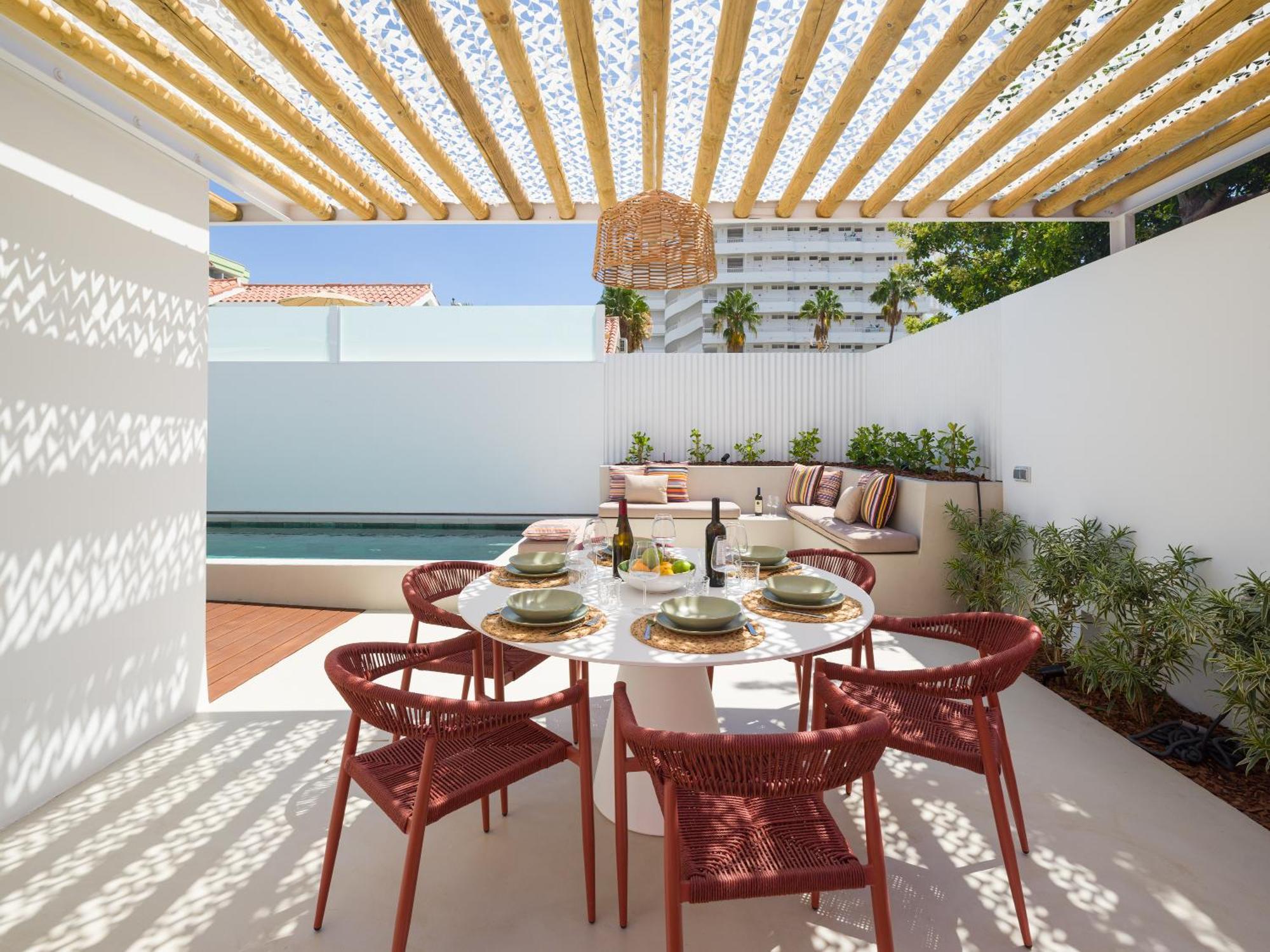 Miami Queens Villa With Private Pool By Tenpropertiesgc San Bartolomé Eksteriør billede